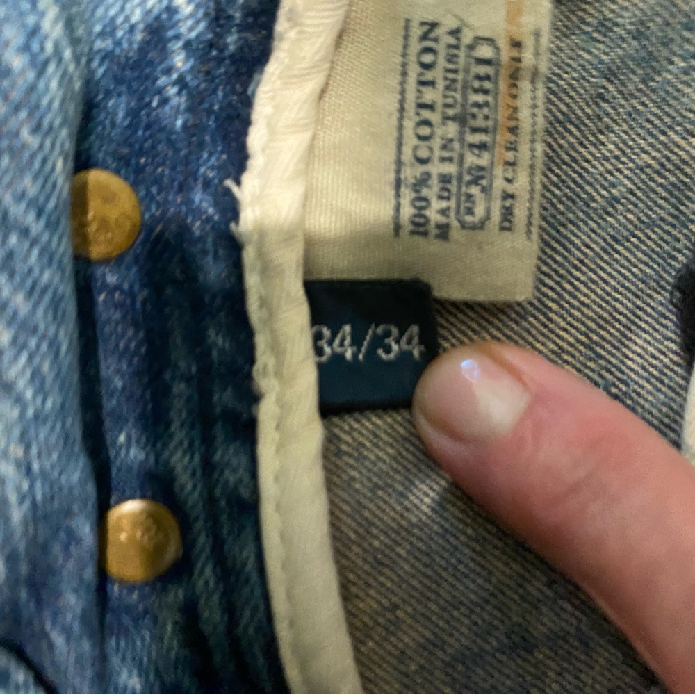 RALPH LAUREN PATCHWORK JEANS - Picture 11 of 12
